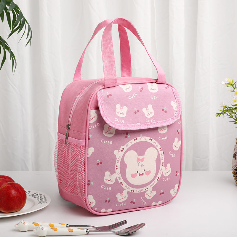Kids Insulated Rabbit-Themed Lunch Bag Bowlift