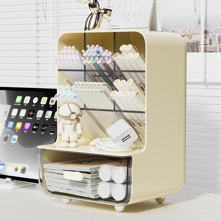 Desk Organizer with Multi-Compartment Storage Bowlift