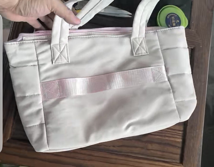 Padded Multifunctional Handbag Bowlift