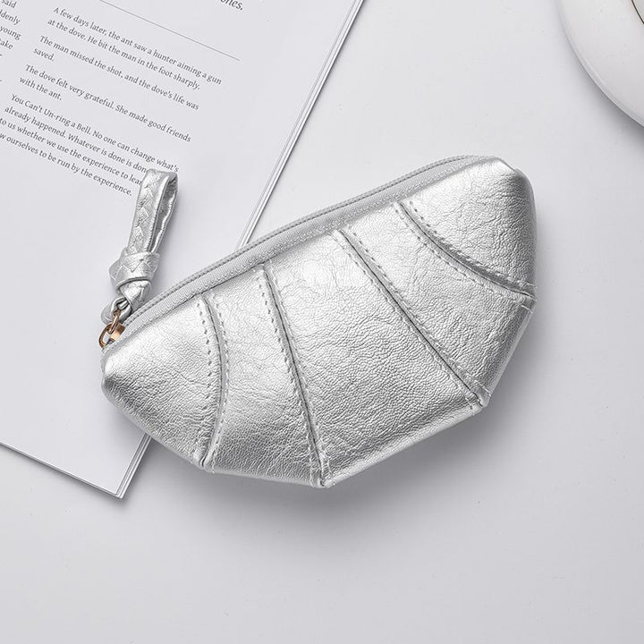 Leather Zip Coin Purse Bowlift