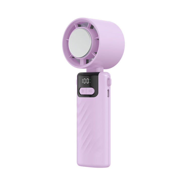 Unisex Portable Digital Handheld Cooling Fan Bowlift
