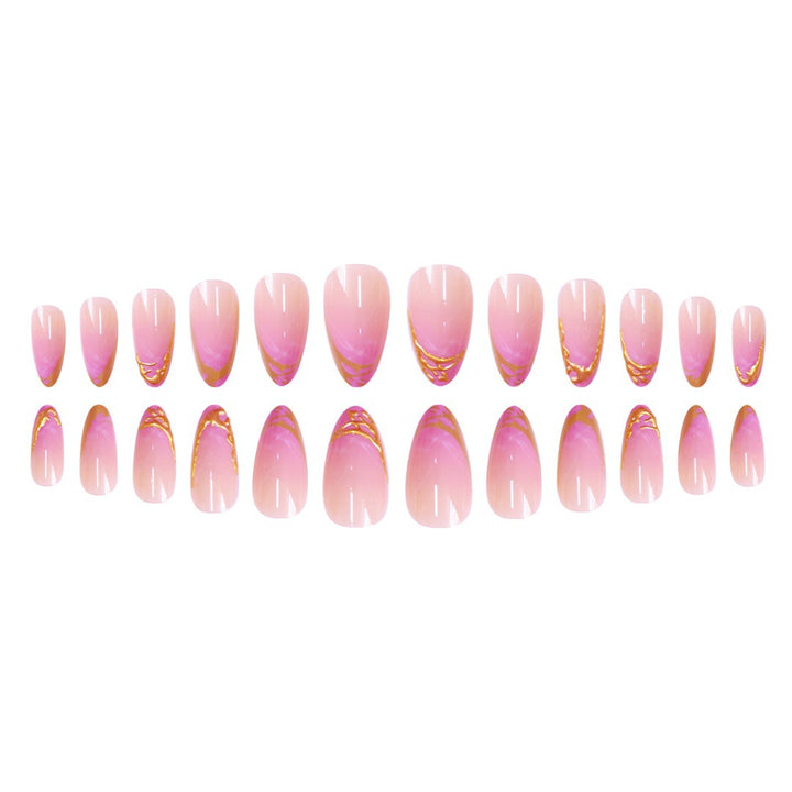 Artistic Stiletto Press-On Nail Set Bowlift