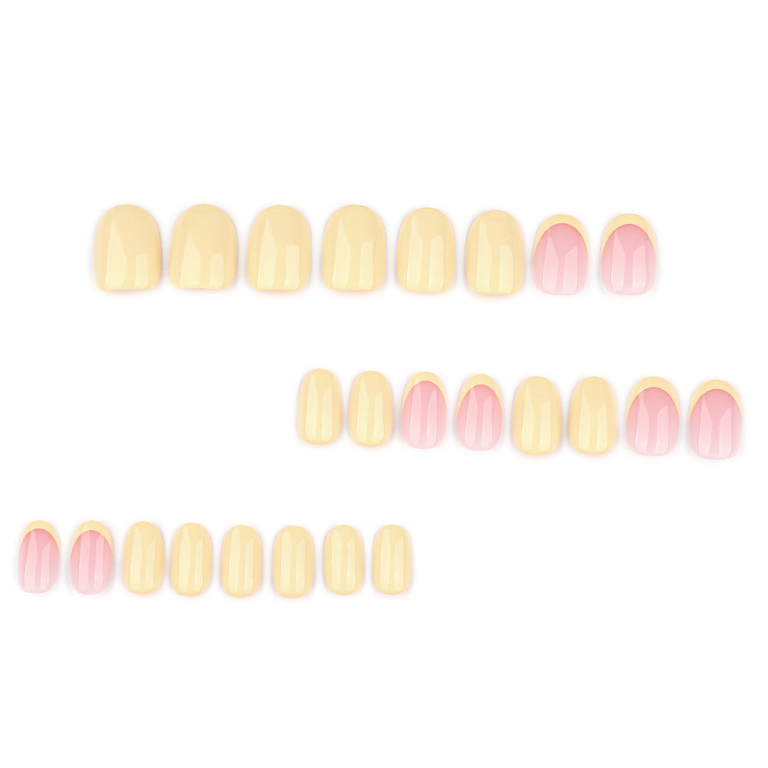 Artistic Nail Art with Elegant French Tip Bowlift