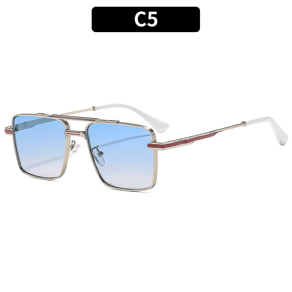 Modern Geometric Square Sunglasses