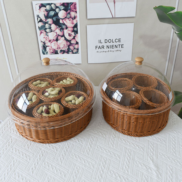 Versatile Woven Storage Organizer Bowlift