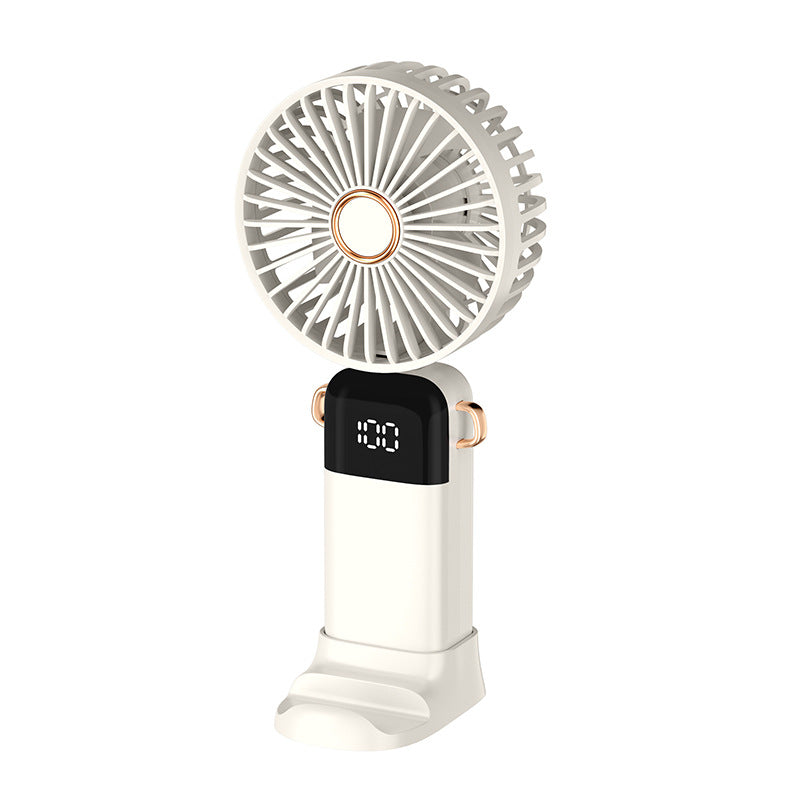 Multi-Functional Handheld Cooling Fan with Phone Stand Bowlift