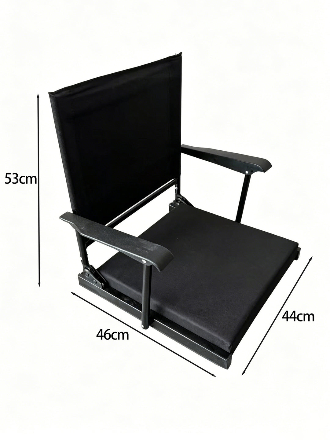 High-Comfort Folding Chair With Reinforced Frame Bowlift