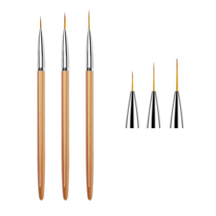 Fine Point Nail Art Detailing Brushes Bowlift