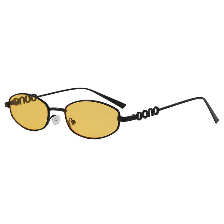 Fashionable Sunglasses in Elegant Oval Design Bowlift