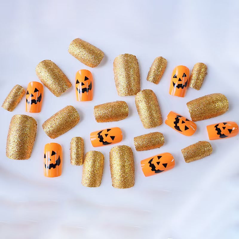 Art nail set with Halloween motif Bowlift