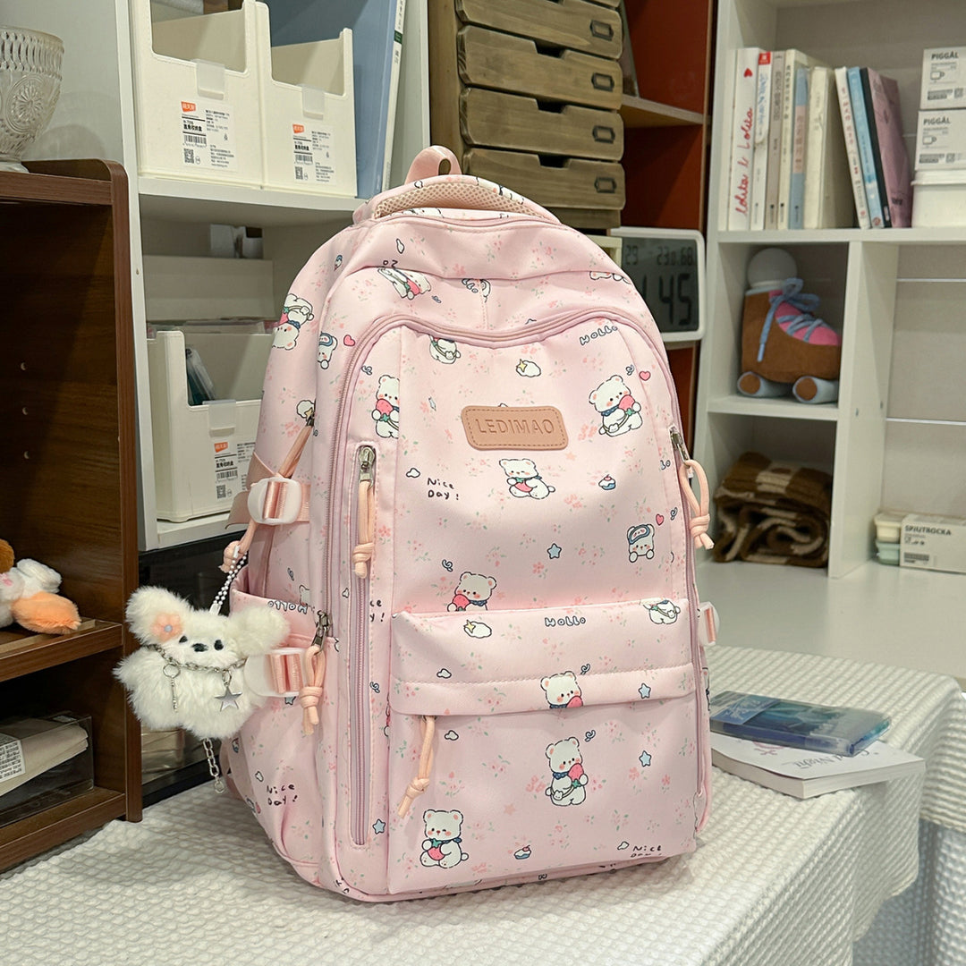 Playful Illustrated Backpack
