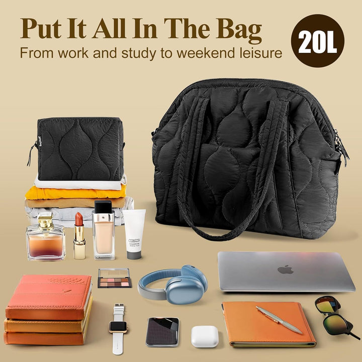 Stylish and Padded Handbag Bowlift