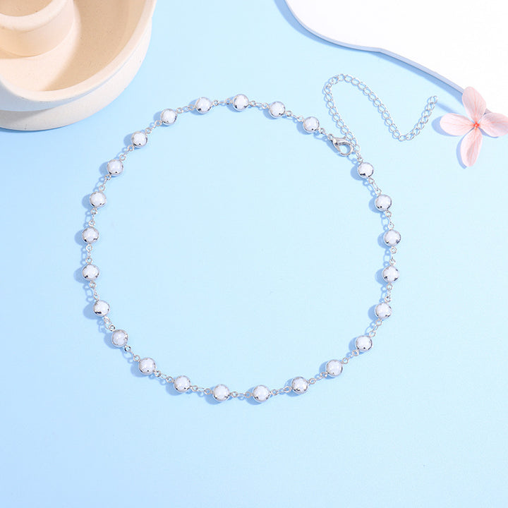 Floral Charm Choker Necklace Bowlift 1788164322