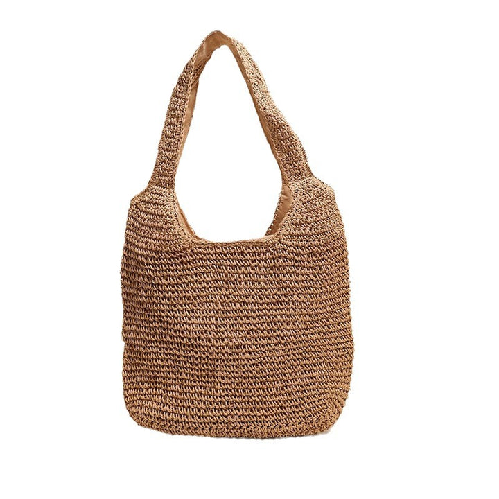 Spacious and Handcrafted Straw Tote Bag with Comfortable Shoulder Strap Bowlift