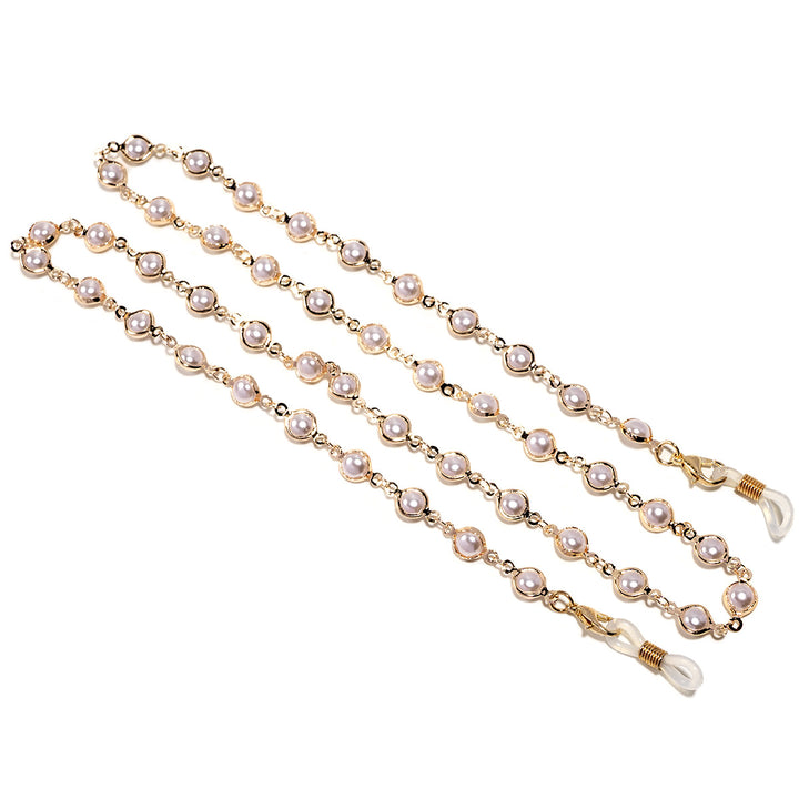 Elegant Pearl Beaded Eyewear Chain Bowlift