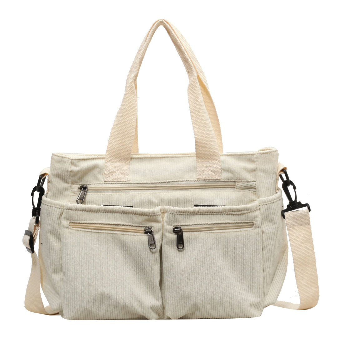 Durable shoulder bag with multiple compartments Bowlift