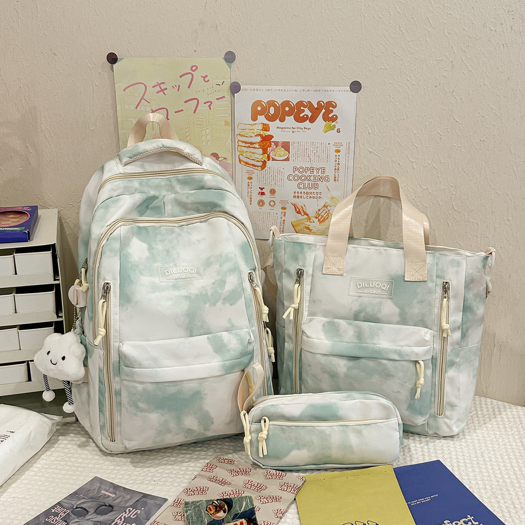 Versatile Multi-Functional Travel School Backpack Set Bowlift