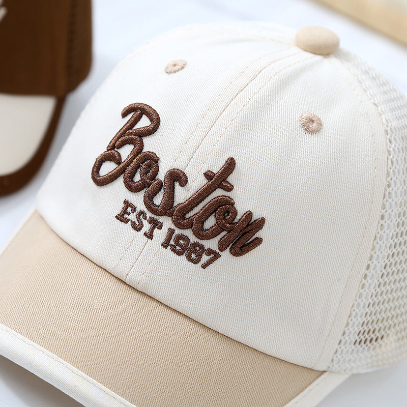 Men's Adjustable Mesh Back Baseball Cap Bowlift
