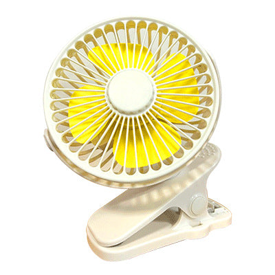 Unisex Compact Clip-On Air Circulator Fan Bowlift