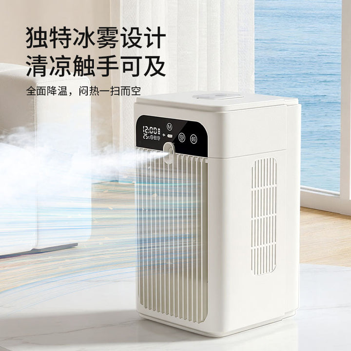 Unisex compact portable air cooler desktop device with USB connection and water container Bowlift
