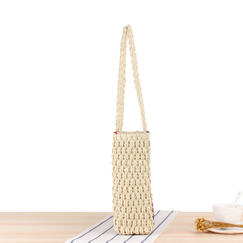 Beach bag in elegant woven style Bowlift