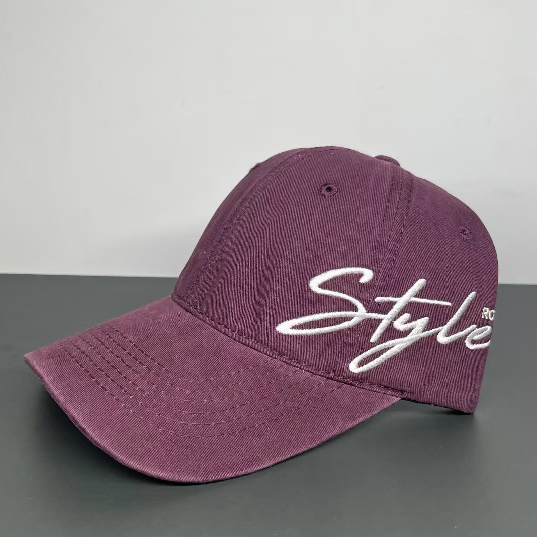 Unisex Signature Script Baseball Cap Bowlift