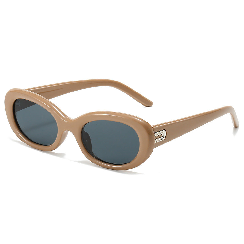 Chic Oversized Oval Sunglasses Bowlift