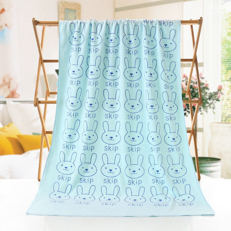 Cartoon-Themed Plush Fleece Blanket