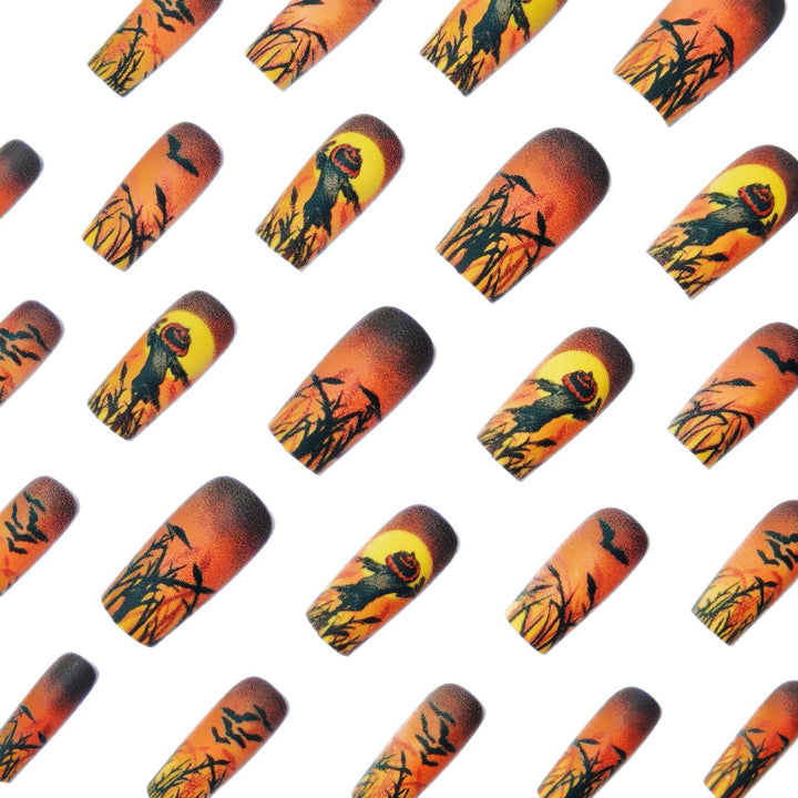 Halloween-Inspired Art Nail Wraps Bowlift