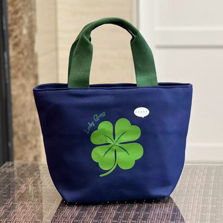 Cute Bear Print Lunch Tote Bowlift