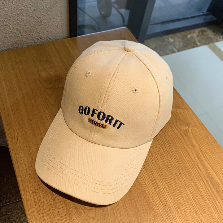 Men's Embroidered Motivational Baseball Cap Bowlift