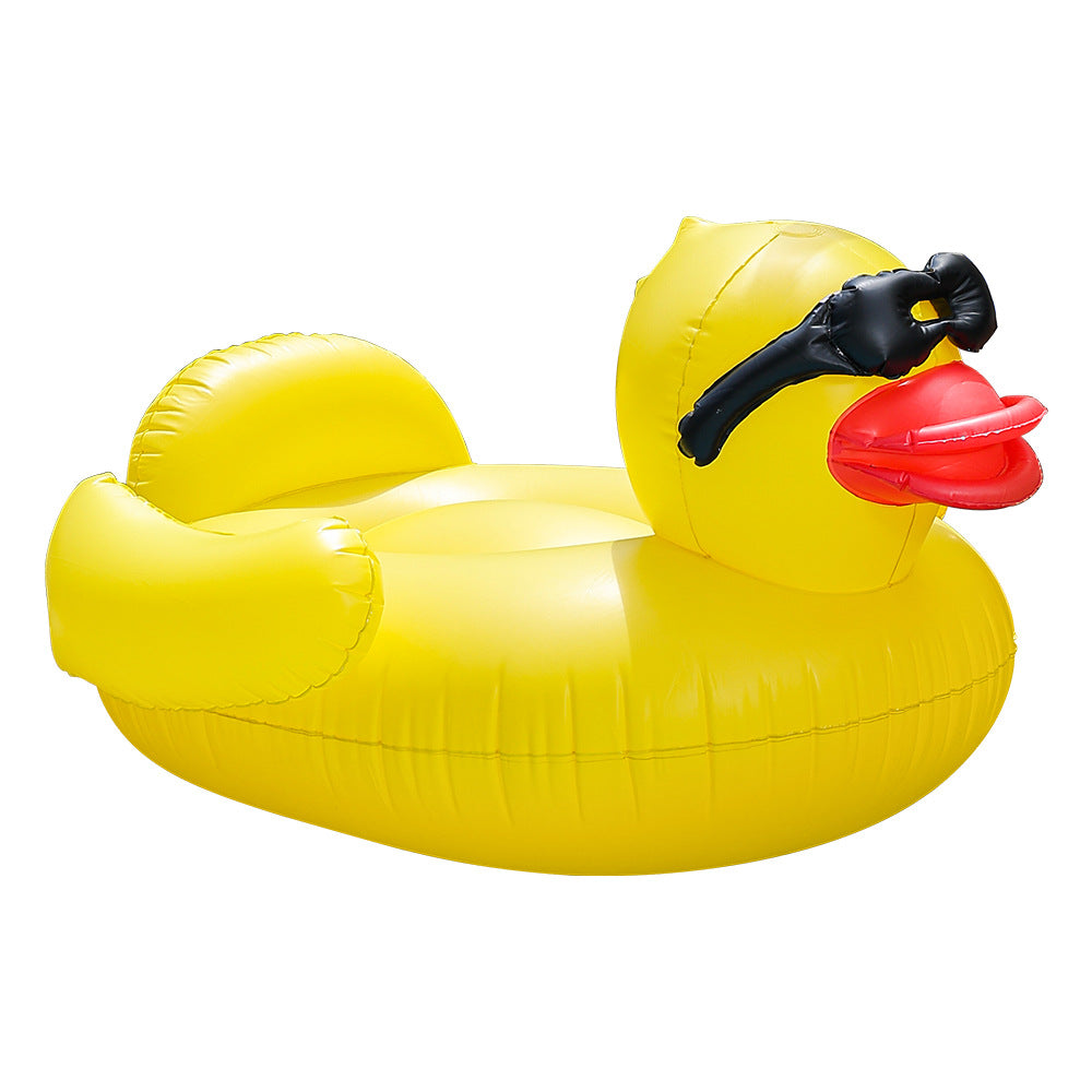 Unisex Funny and Comfortable Inflatable Duck Float Bowlift