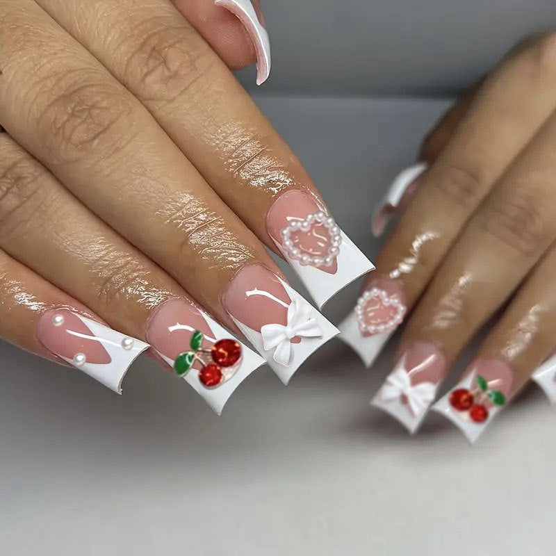 Elegant Decorative Nail Art Extensions Bowlift