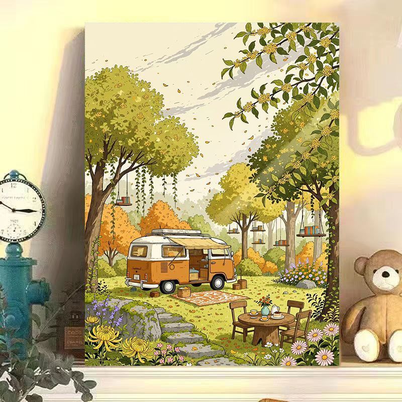 Enchanted Forest Adventure Wall Art Bowlift