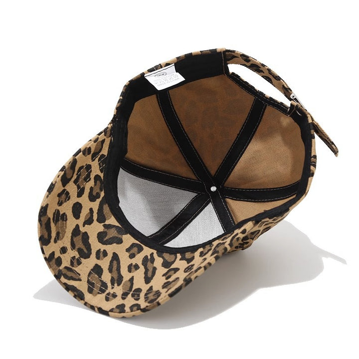 Women's Animal Print Baseball Cap Bowlift