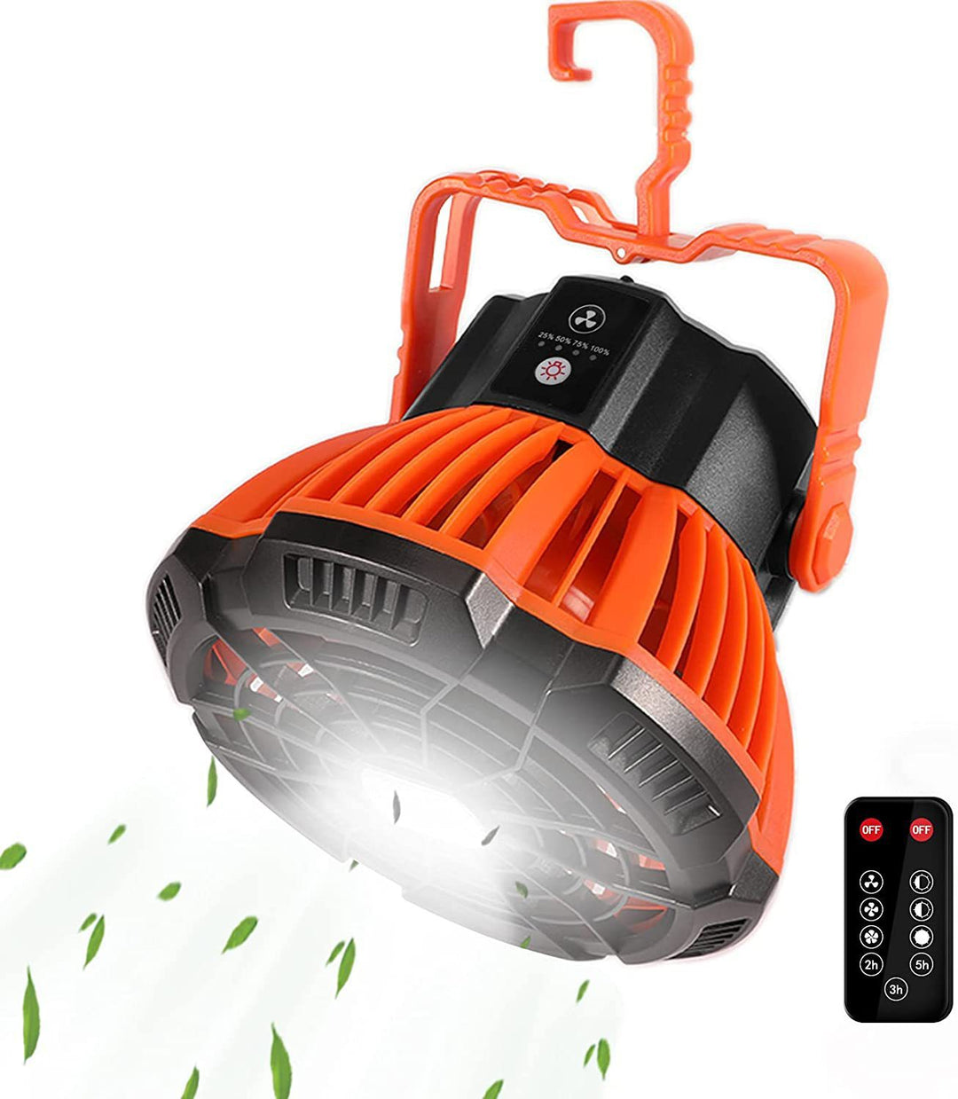 Portable LED Lantern with Fan Bowlift
