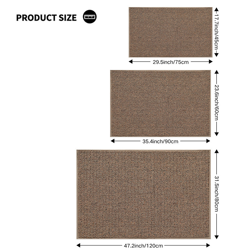 Textured Geometric Area Rug Bowlift