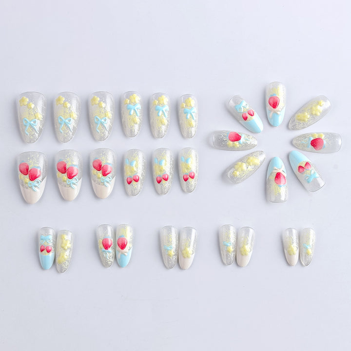 Decorative 3D Nail Art Set Bowlift