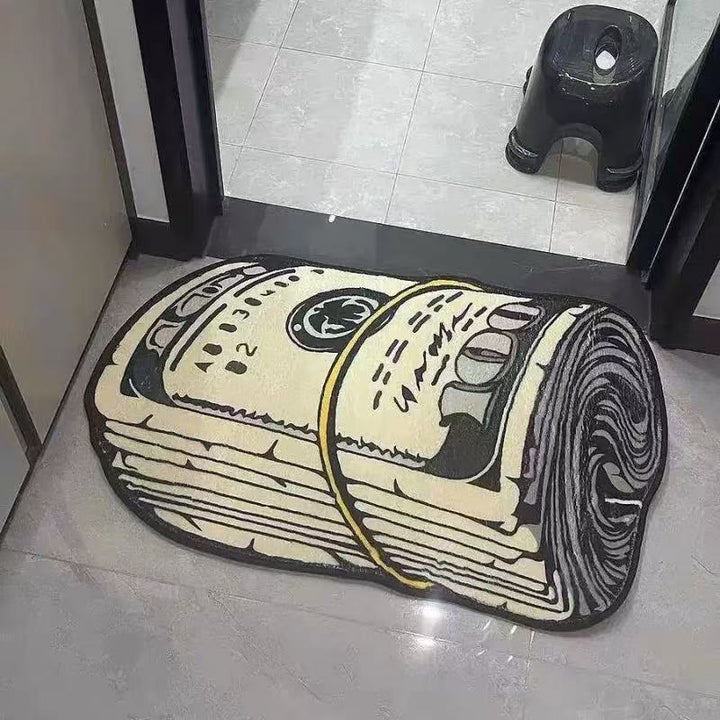 Decorative Beach-Themed Bath Mat