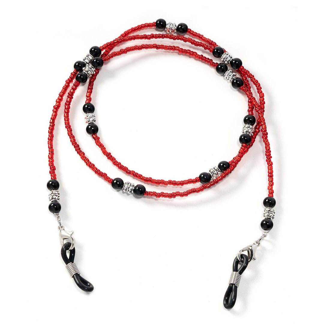 Artisan Beaded Eyewear Holder Bowlift