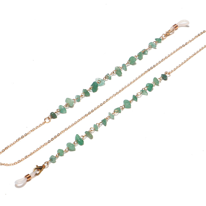 Natural Stone Beaded Eyewear Chain Bowlift