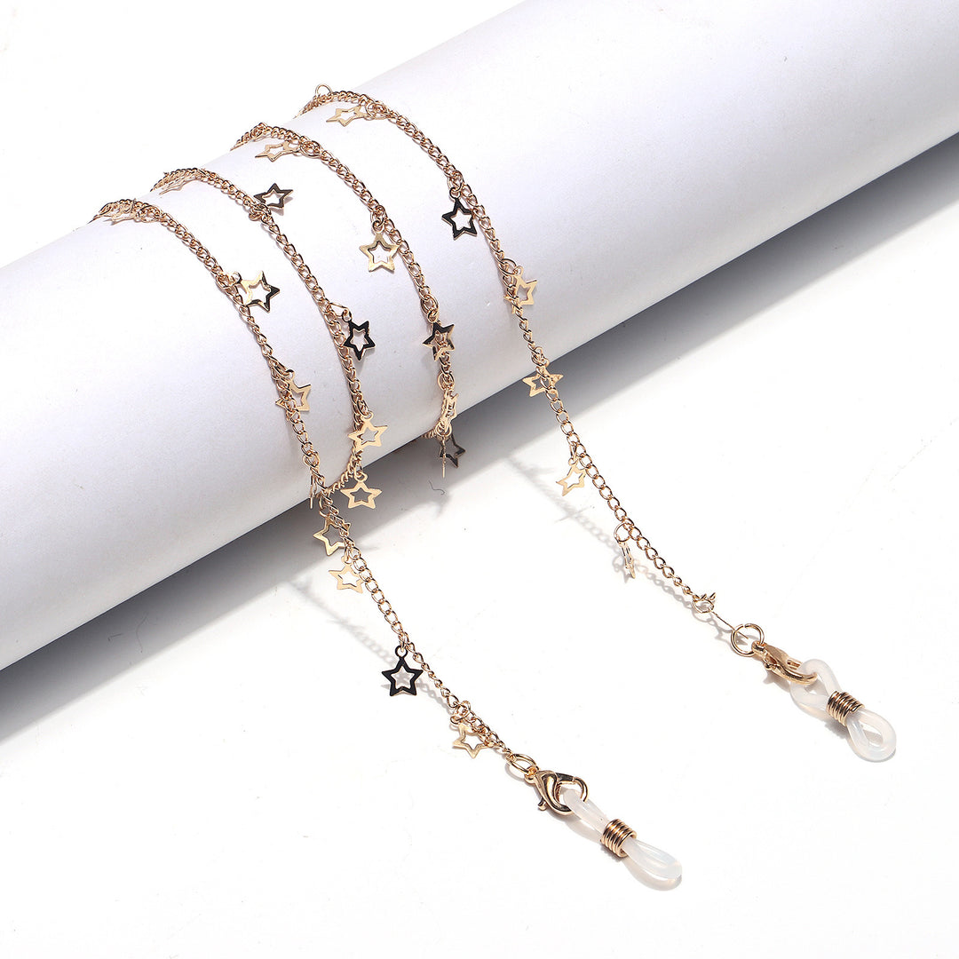 Star-Accented Eyewear Chain Bowlift