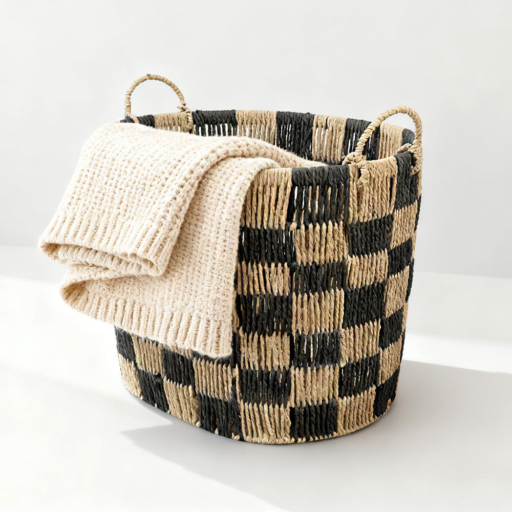 Stylish storage basket with handles Bowlift
