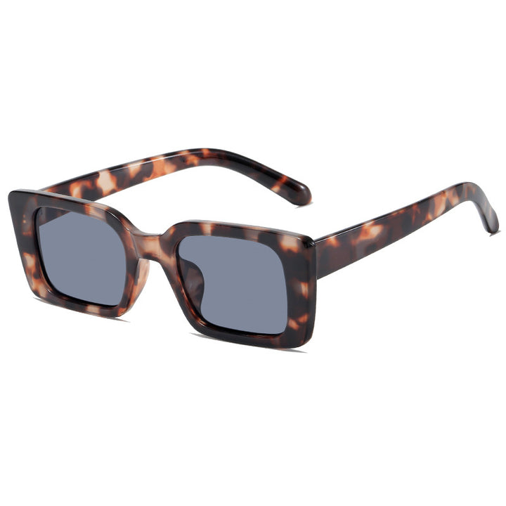 Women's fashionable square sunglasses with UV protection Bowlift