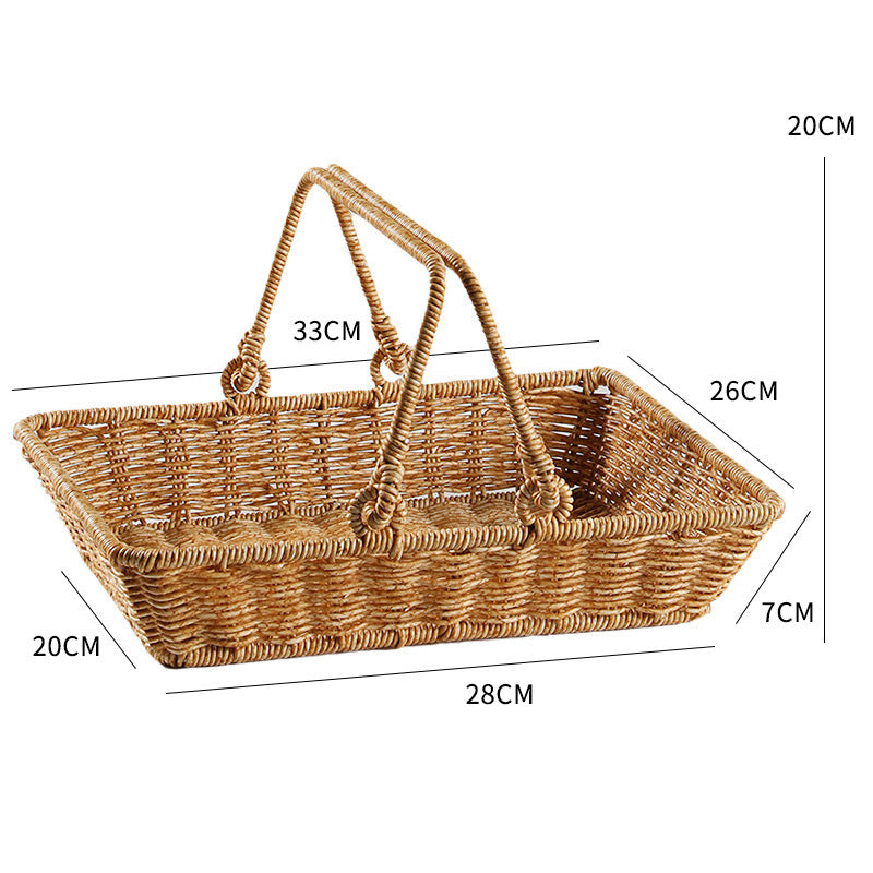 Woven Storage Basket Bowlift