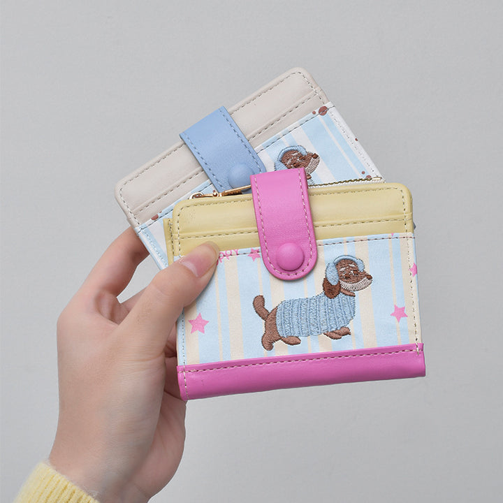 Cute Dog-Themed Card Holder Bowlift
