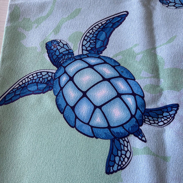 Beach towel with maritime star design Bowlift