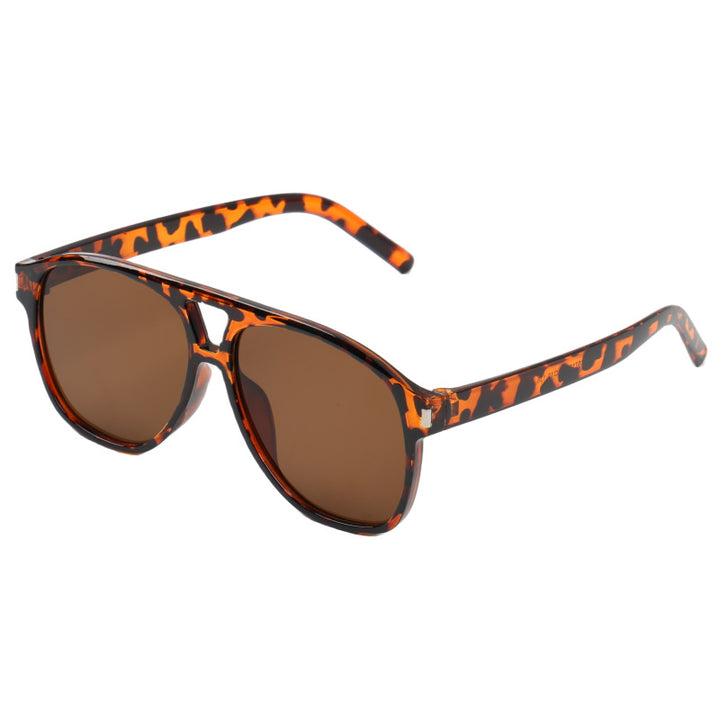 Women's fashionable sunglasses with unique leopard detail Bowlift