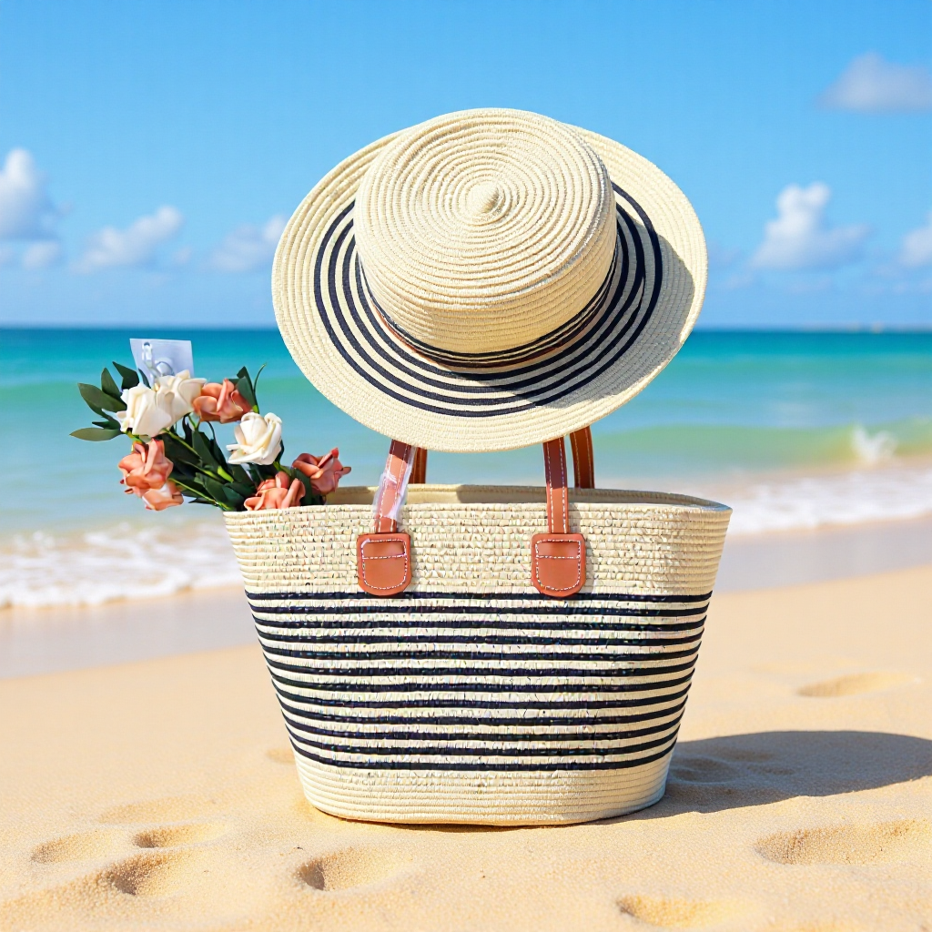 Beach bag and sun hat set Bowlift