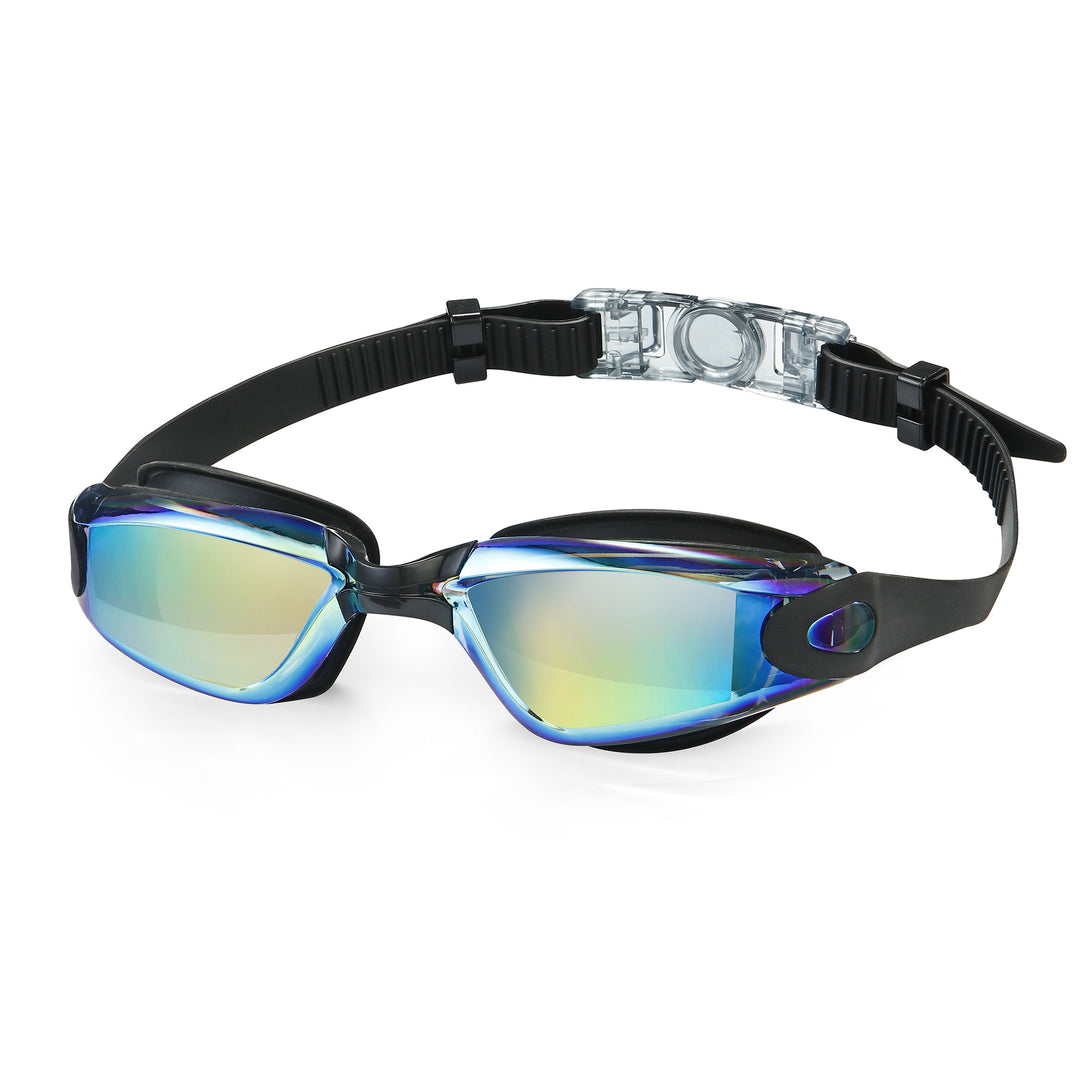 Swim goggles with adjustable head strap and anti-fog technology Bowlift